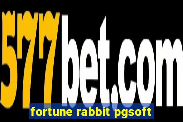 fortune rabbit pgsoft